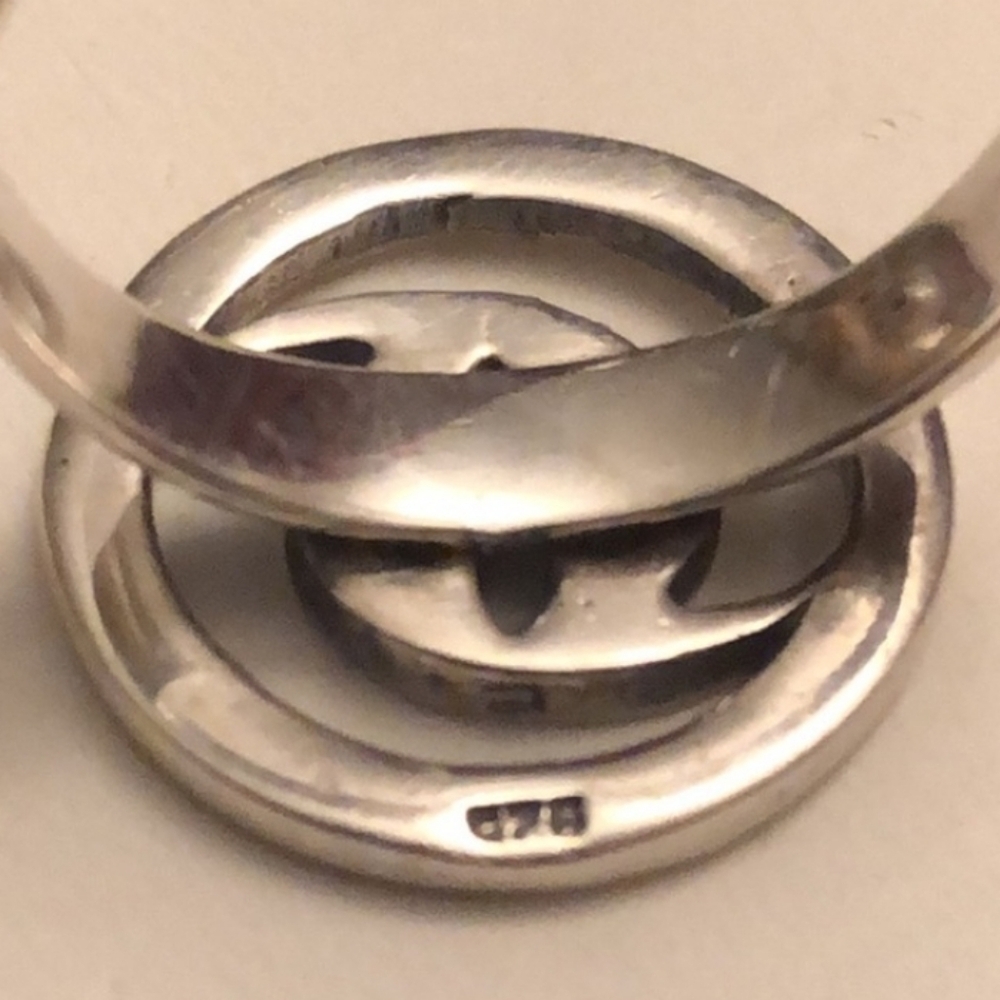 ☂️🎁 for AC☂️Sterling Cutout Fleur de Lis Ring-8.5 - Picture 5 of 6